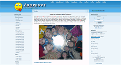 Desktop Screenshot of cdopbvvt.cz