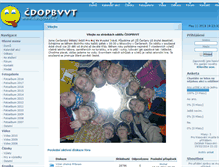 Tablet Screenshot of cdopbvvt.cz